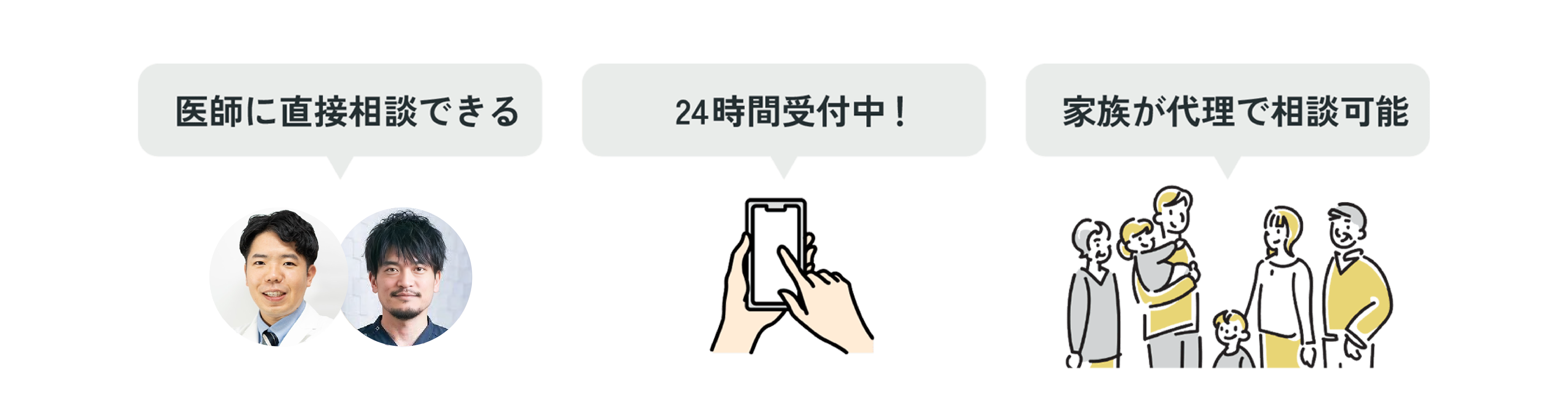 物忘れ相談の特徴